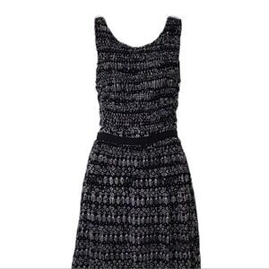 ANTHROPOLOGIE Postmark black and white dress Women's size Small